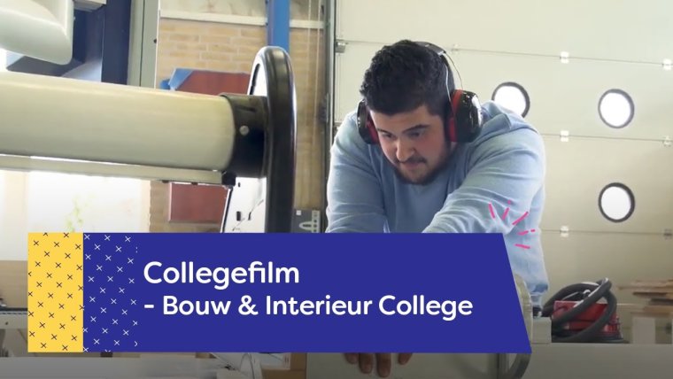 YouTube video - Het Bouw & Interieur College op de Tech Campus